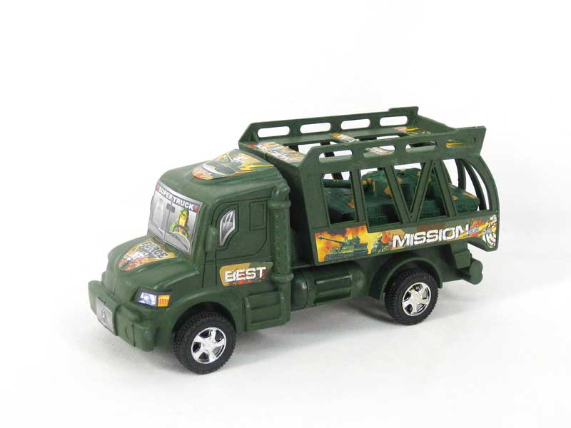 Friction Truck Tow Tank(2S2C) toys