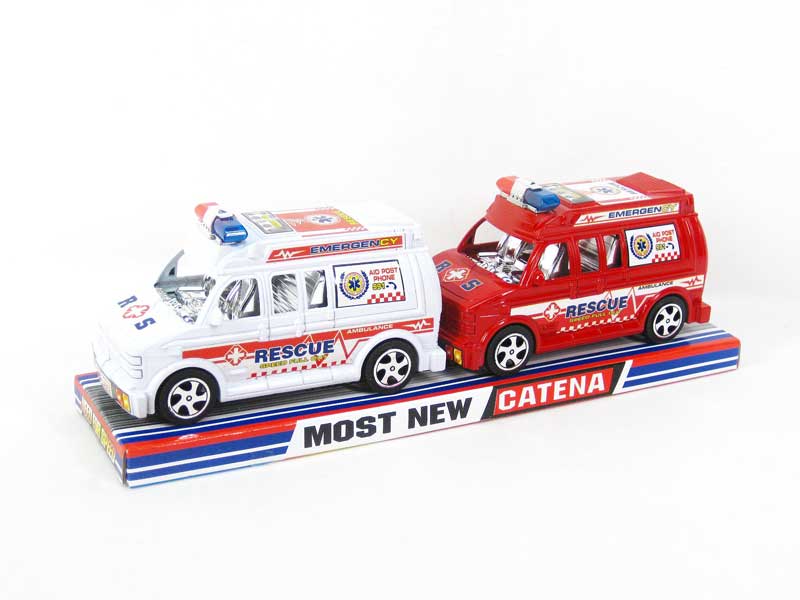 Friction Ambulance(2in1) toys