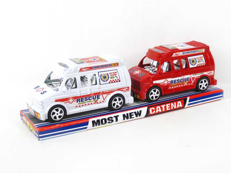 Friction Ambulance(2in1) toys