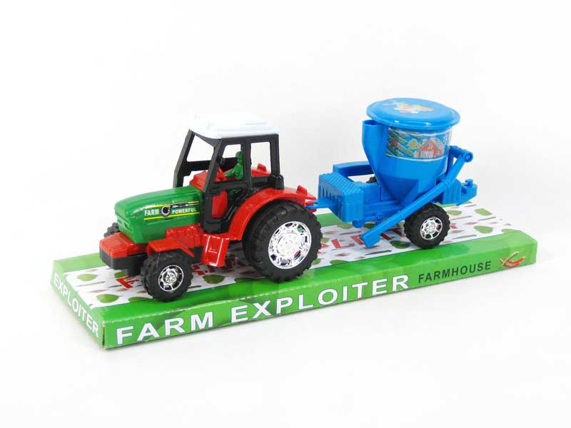 Friction Farmer Tractor(2C) toys