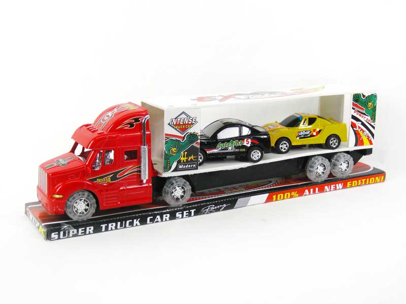 Friction Truck W/L_M Tow Car(3C) toys
