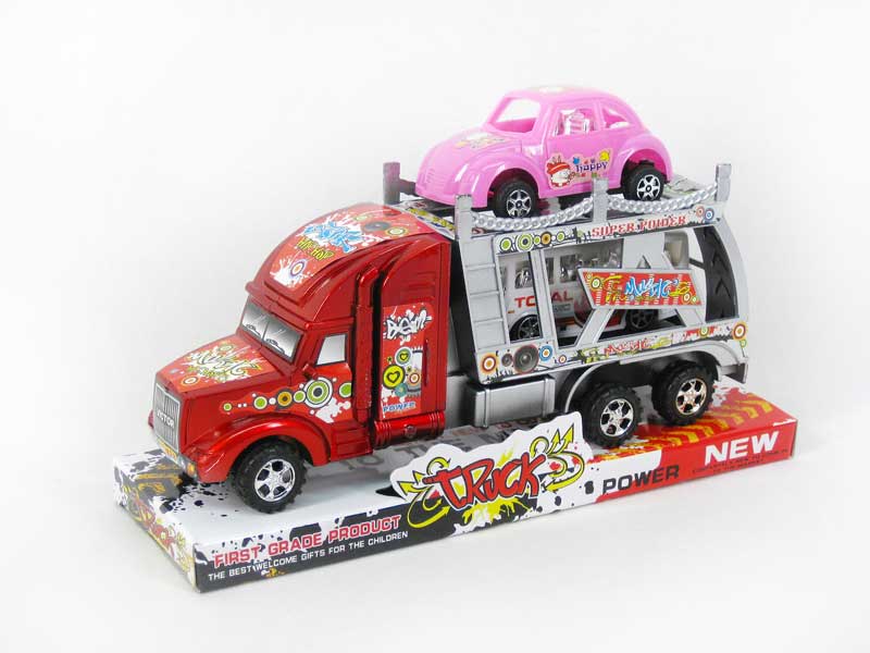 Friction Tow Truck2C) toys