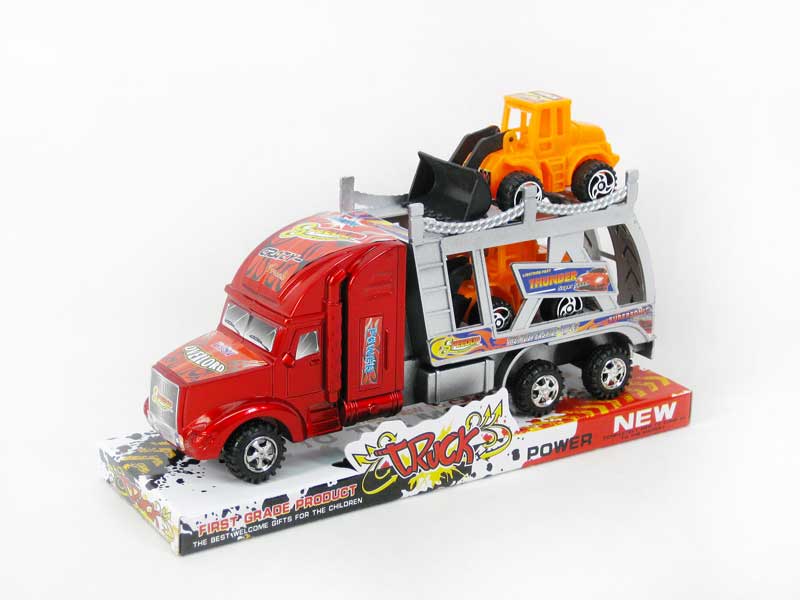 Friction Truck Tow Free Wheel Construction Truck(2C) toys