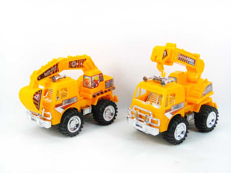 Friction Construction Truck(4S) toys