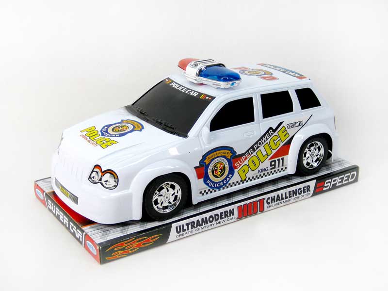 Friction Police Car toys