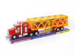 Friction Truck Tow Car(4C ) toys