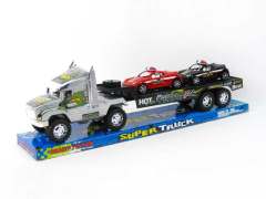 Friction Truck Tow Police Car(3C) toys