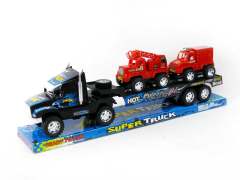 Friction Truck Tow Fire Engine(3C) toys