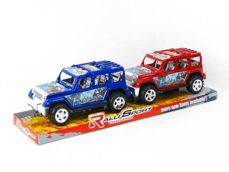 Friction Jeep(2in1) toys