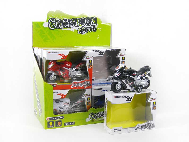 Friction Motorcycle W/L_S(12in1) toys