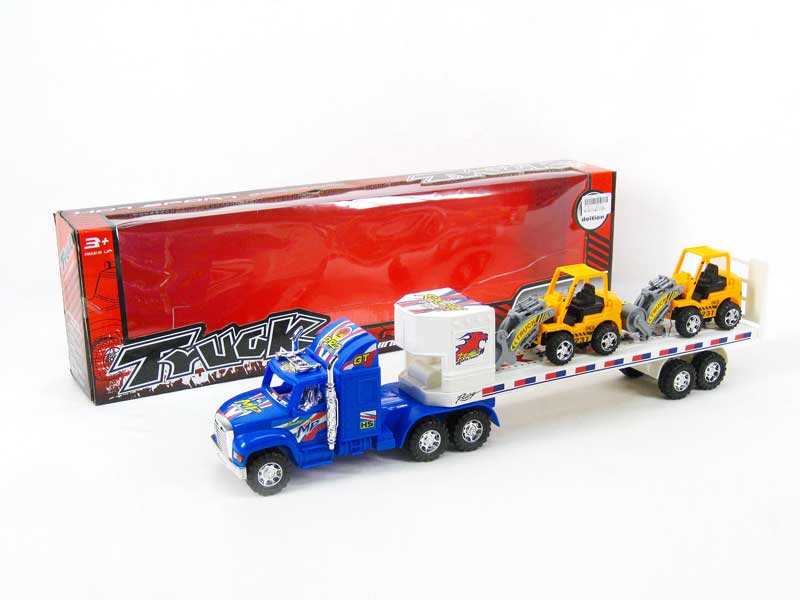 Friction Tow Construction Truck(3C) toys