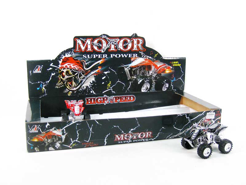 Friction Motorcycle W/L_M(12in1) toys