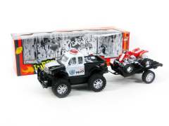 Friction Cross-country Police Car(3C) toys