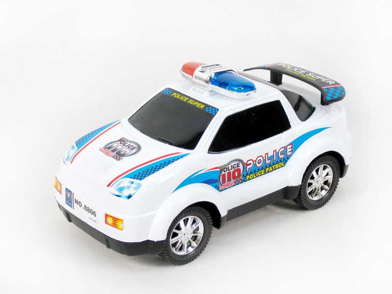 Friction Police Car toys