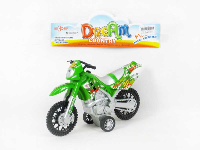 Friction Motorcycle W/L_IC(3S3C) toys