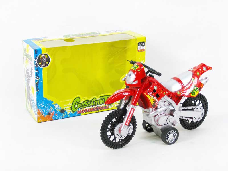 Friction Motorcycle W/L_IC(3S3C) toys