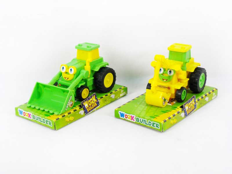 Friction Power Construction Truck(2S2C) toys