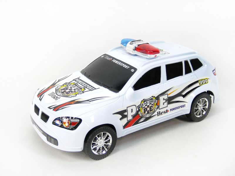 Friction Police Car toys