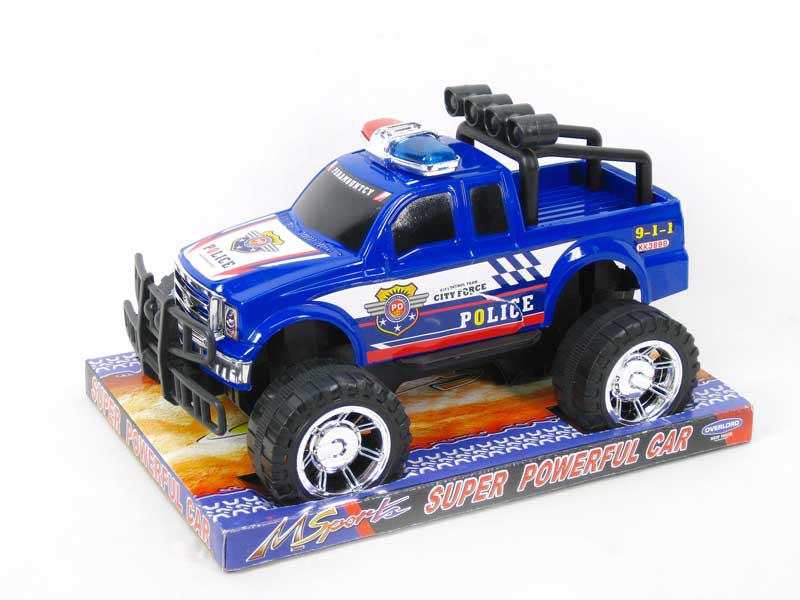 Friction Cross-Country Police Car toys