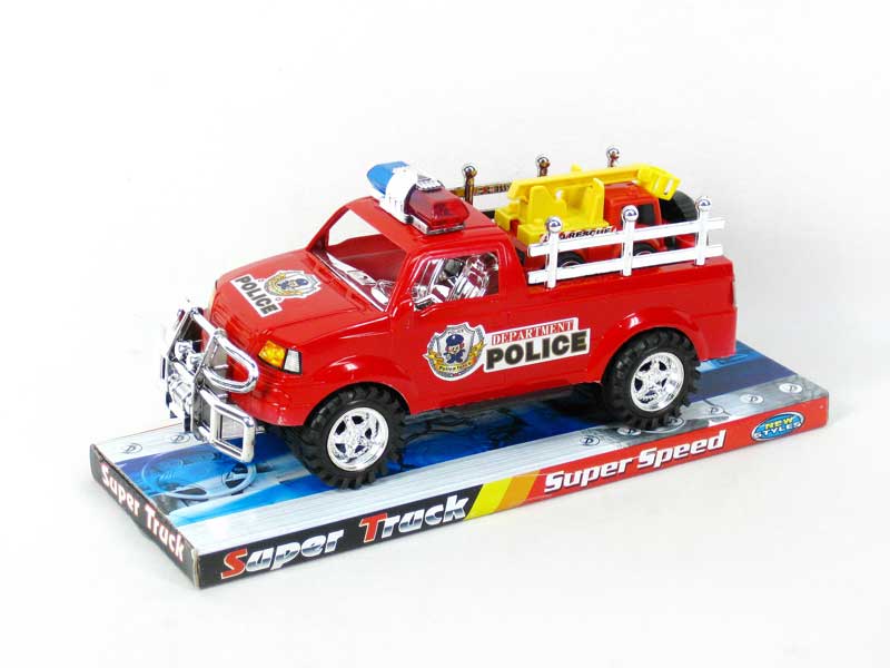 Friction Police Car toys