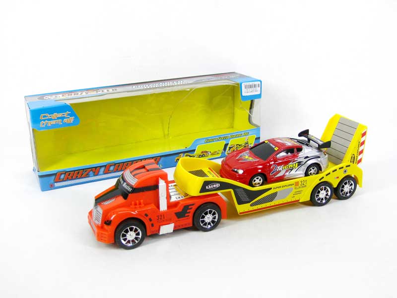Friction Truck Tow Pull Back Racing Car(3C) toys
