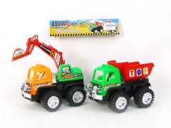 Friction Construction Truck(2S) toys