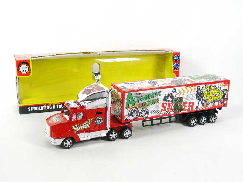 Friction Truck W/L_M(3S) toys