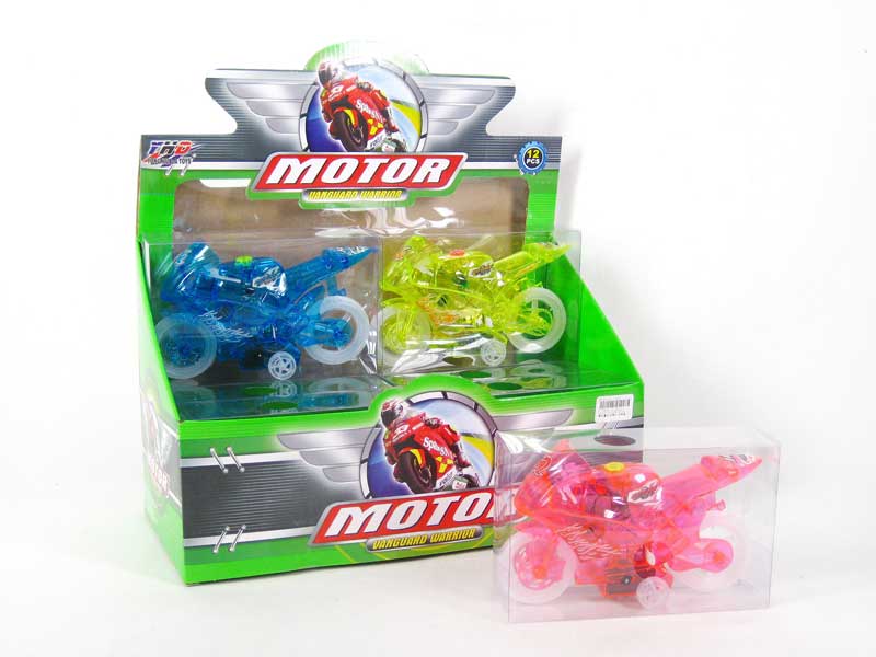 Friction  Motorcycle W/L_S(12in1) toys