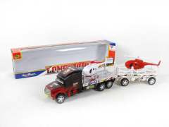 Friction Truck Tow Helicopter toys