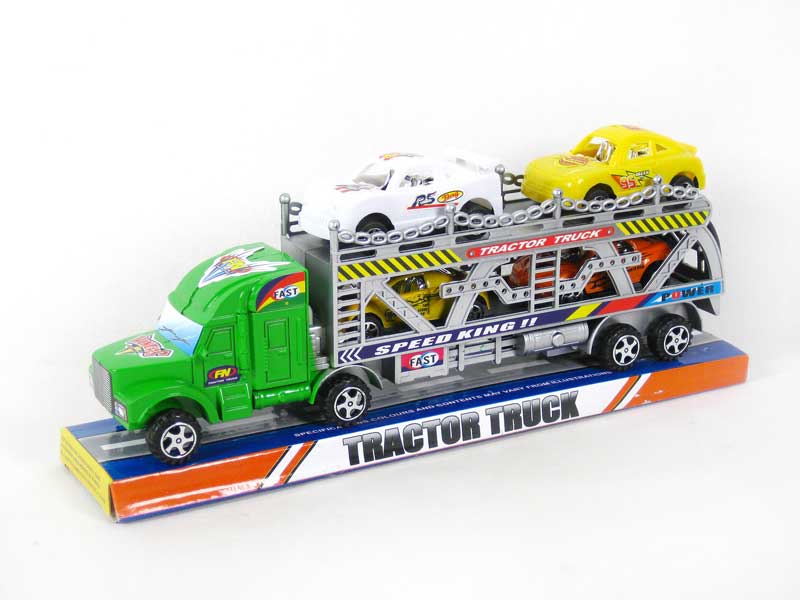 Friction Truck Tow Car(2C ) toys
