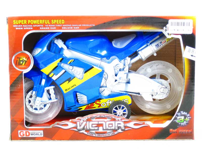 Friction Motorcycle W/L_S(3C) toys