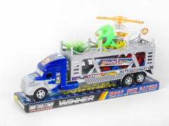 Friction Double Deck Trailer toys