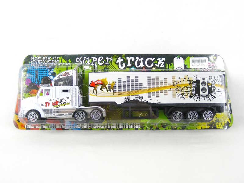 Friction Container Truck W/L_M(3C) toys