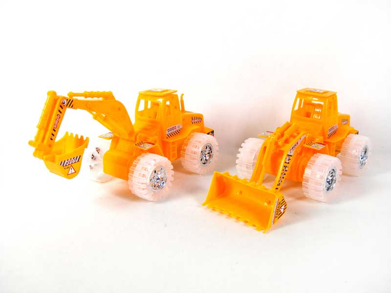 Friction Construction Truck(2S4C) toys