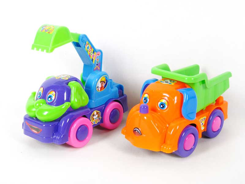 Friction Construction Truck(2S) toys