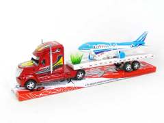 Friction Truck Tow Pull Back Aairplane(2C)