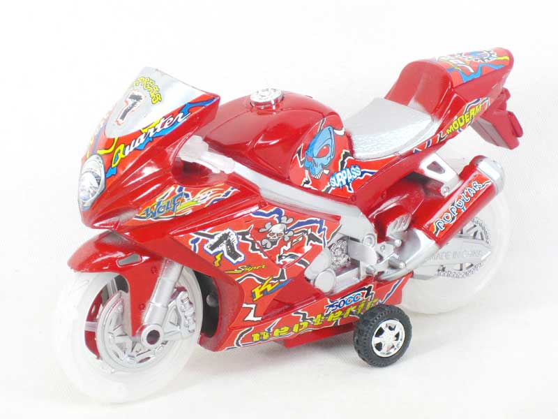 Friction Motorcycle W/L_IC(6in1) toys