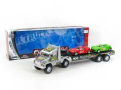Friction Trck Tow Free Wheel Racing  Car(3C) toys