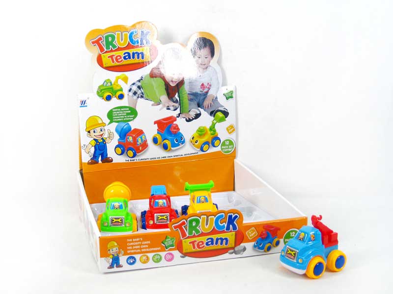 Friction Construction Truck(12in1) toys