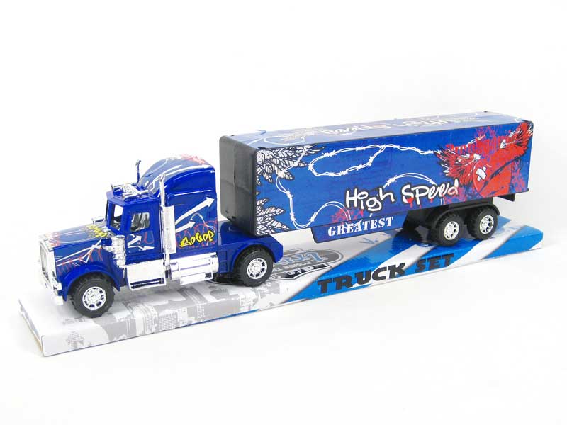 Friction Container Truck toys