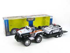 Friction PoliceTow Truck(2C) toys