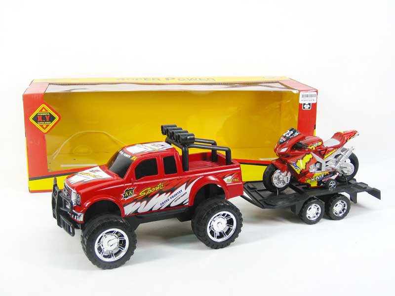Friction Cross-country  Tow Truck toys