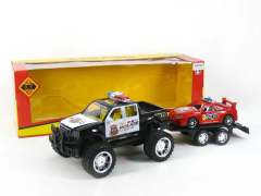 Friction Police Tow Truck toys
