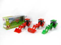 Friction Farmer Tractor W/L_M(2C3S) toys