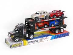 Friction Double Deck Trailer toys