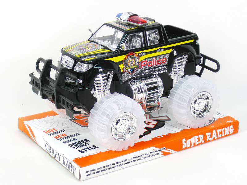 Friction Cross-country Police Car W/L_M(2C) toys