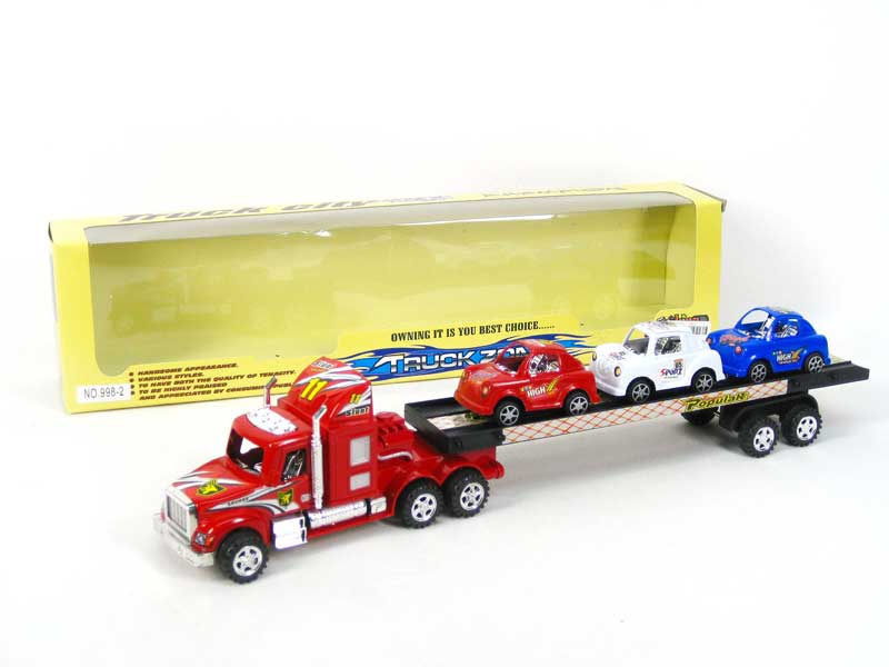 Friction Truck Tow  Free Wheel Car toys