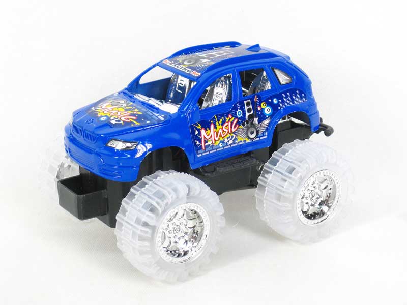 Friction Cross-country Car W/L_M(2S4C) toys