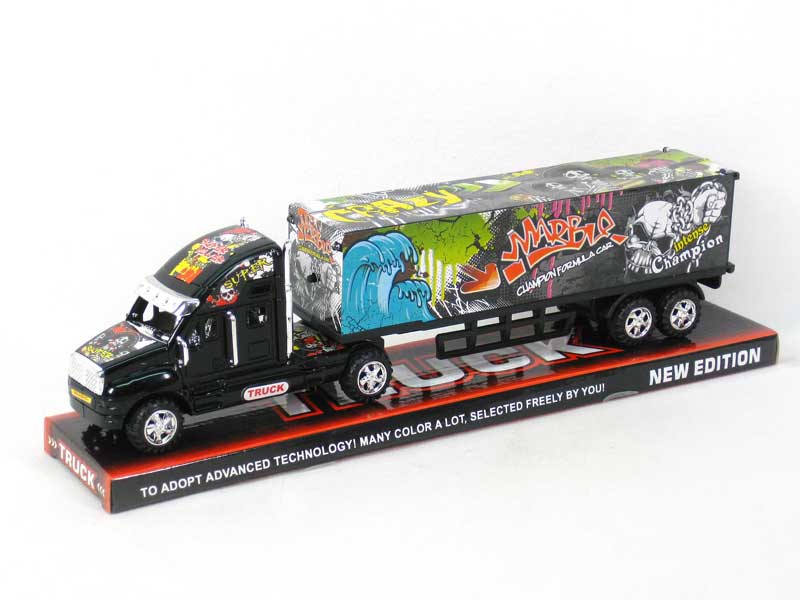 Friction Container Truck W/L_M(3S) toys