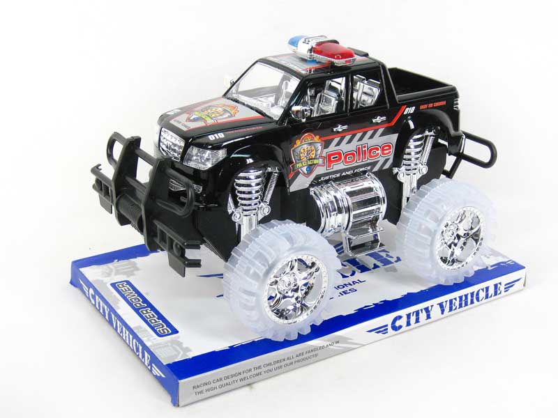 Friction Cross-country Police Car W/L_M(3C) toys